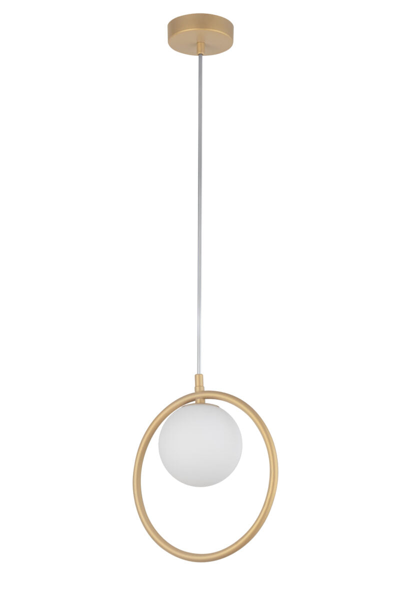 AQUA 1 lampa wisząca złoty beż