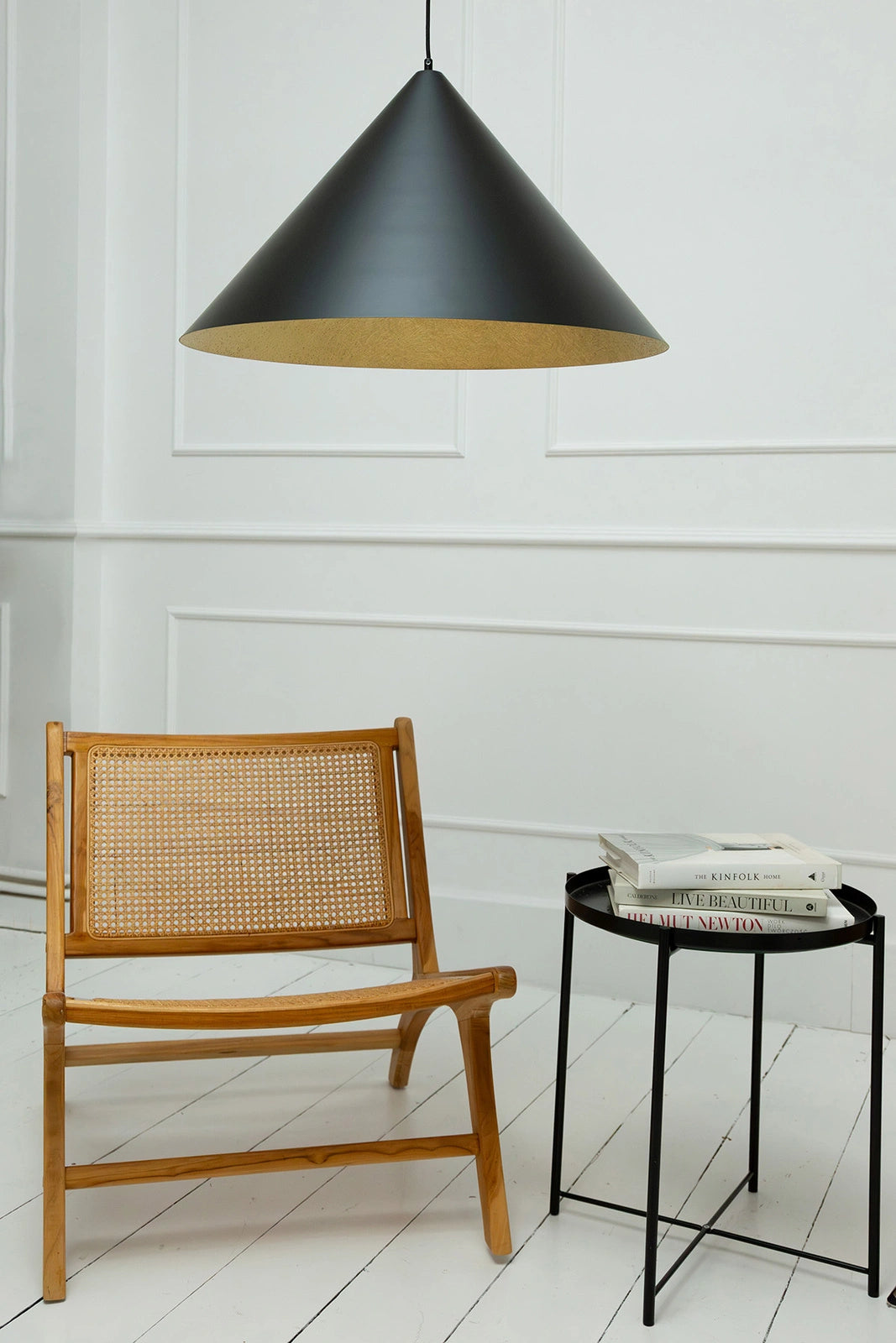 VESUVIO czarny/złoty M 3xE27