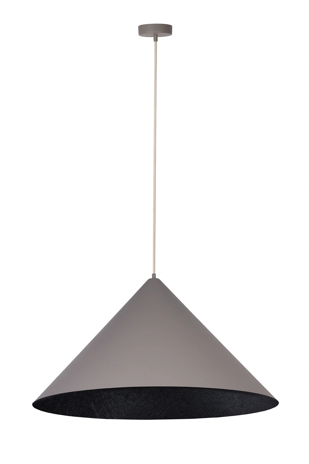 VESUVIO taupe/czarny M 3xE27