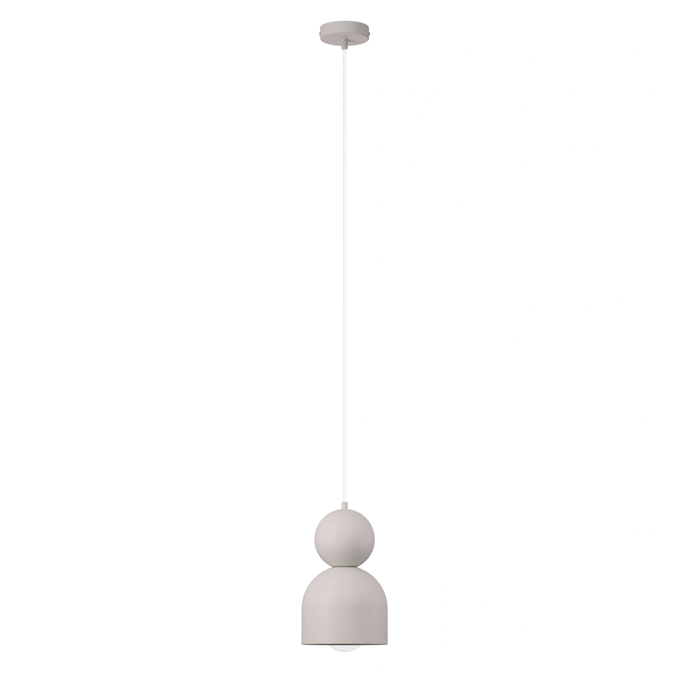 MOSAIC D 1 lampa wisząca szary bez