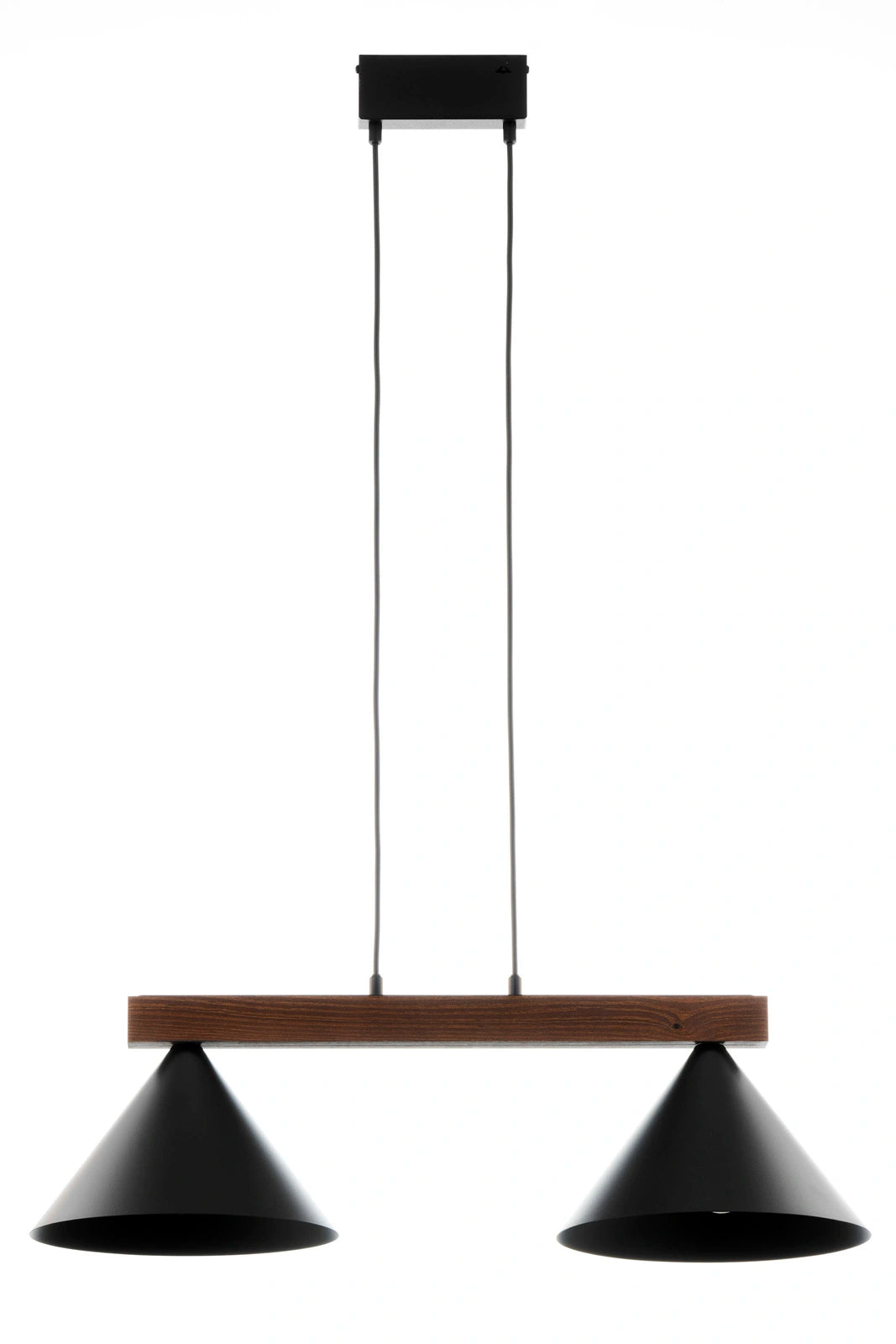 DECO 2 lampa wisząca czarny/ciemny brąz