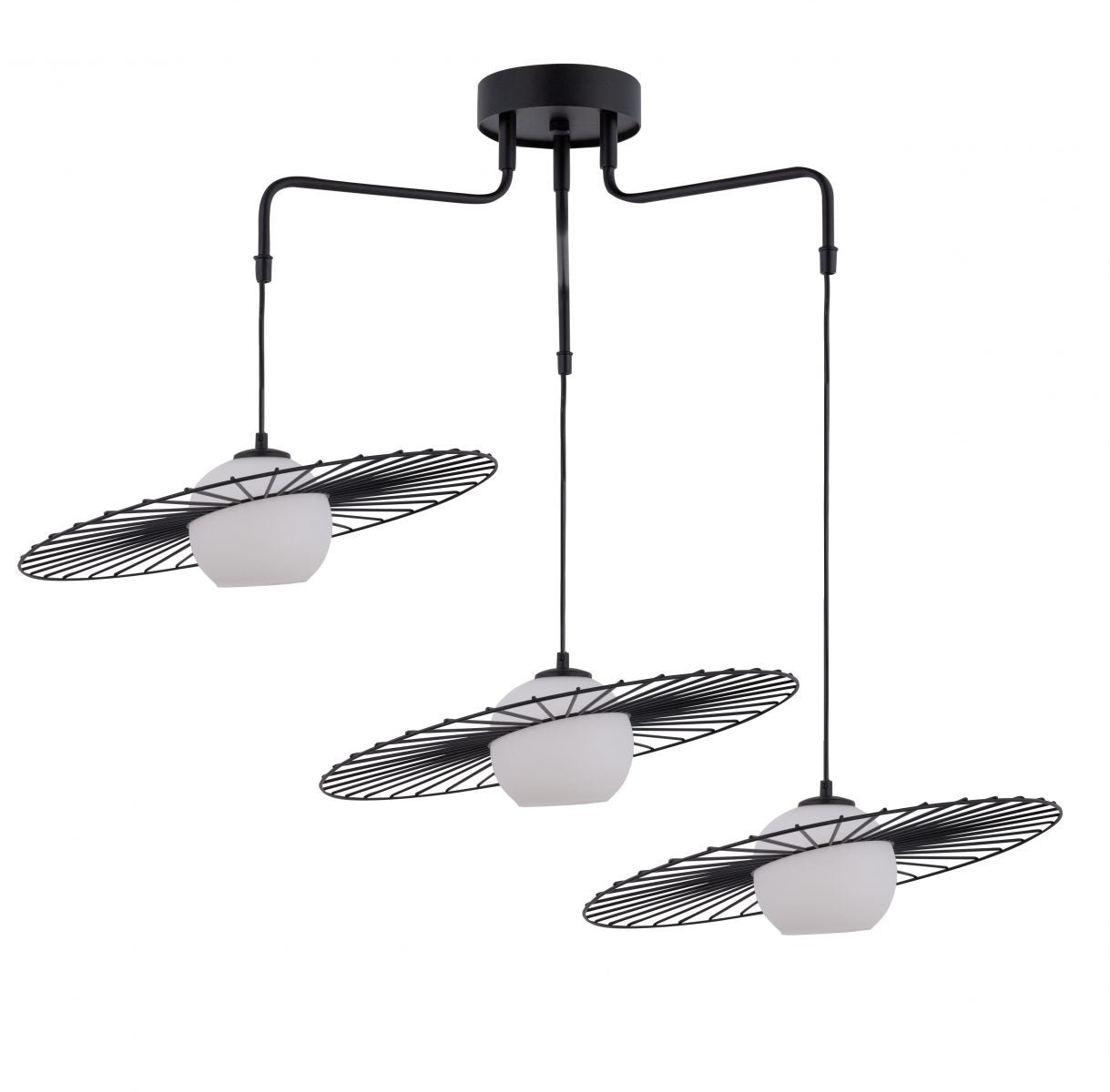 SOL 3 czarny lampa wisząca