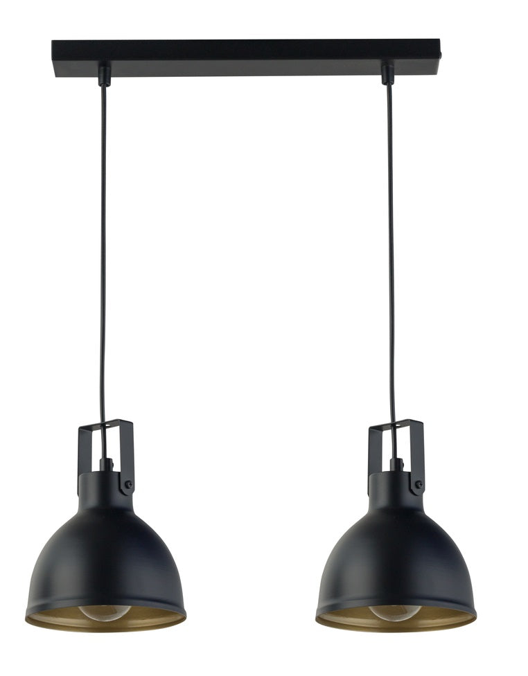 MARS 2 lampa wisząca czarny/złoty