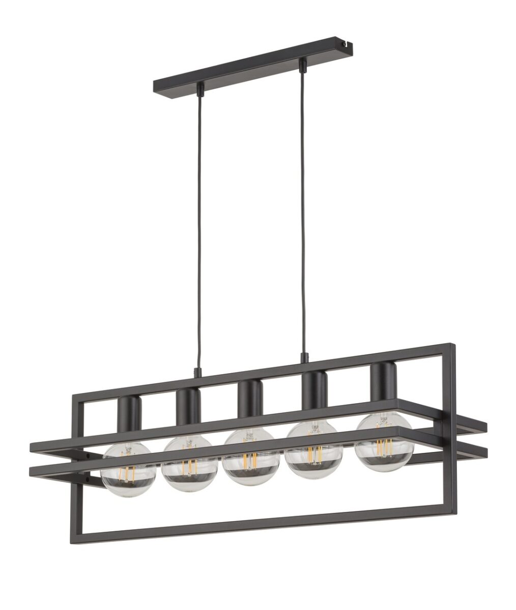 MERCI 5 lampa wisząca czarny