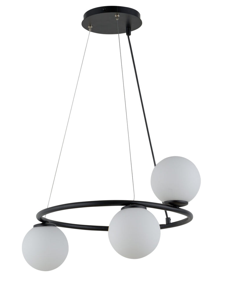GAMA koło 3 czarny lampa wisząca