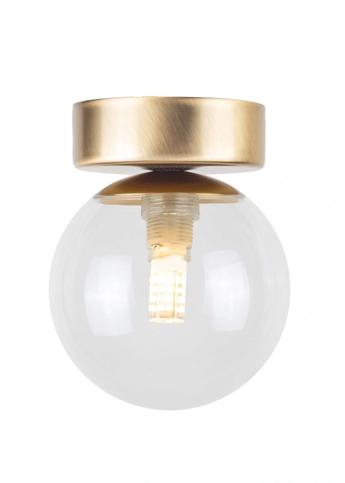 PERLA LUX 1 plafon transparentny