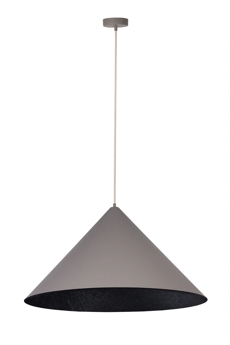 VESUVIO taupe/czarny M 3xE27