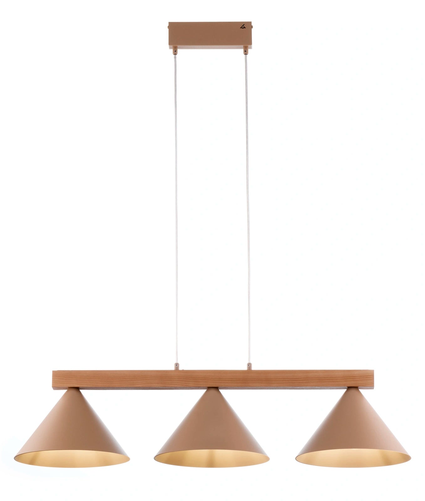 DECO 3 lampa wisząca ciepły beż/jasny brąz