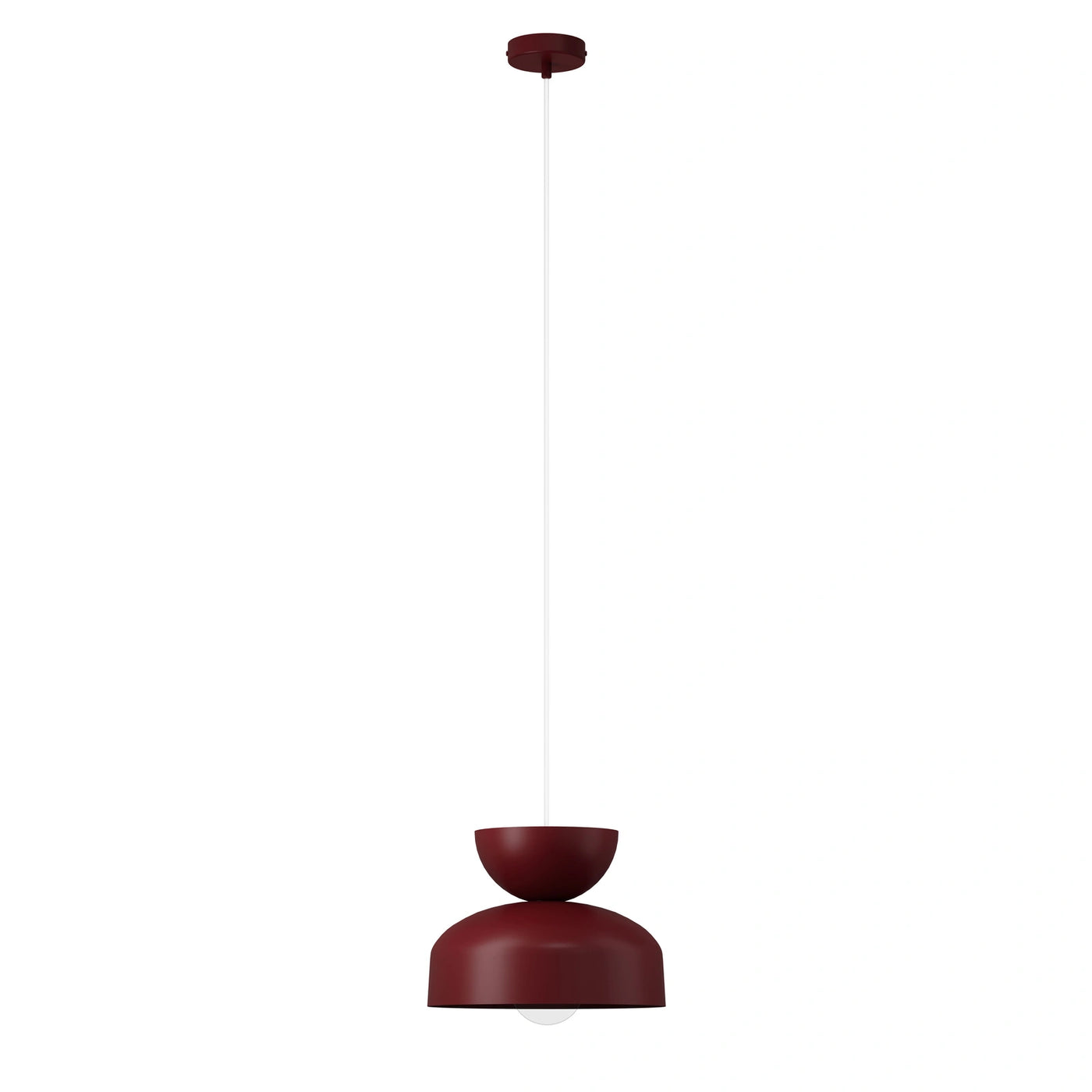 MOSAIC H 1 lampa wisząca bordowy