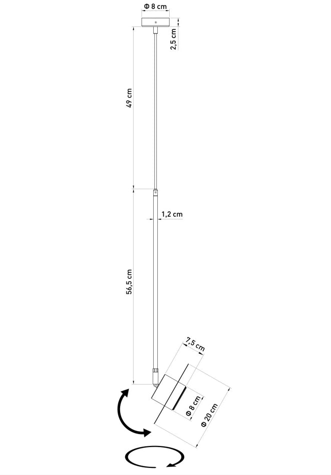 CHARLIE S 1,5m ceglany