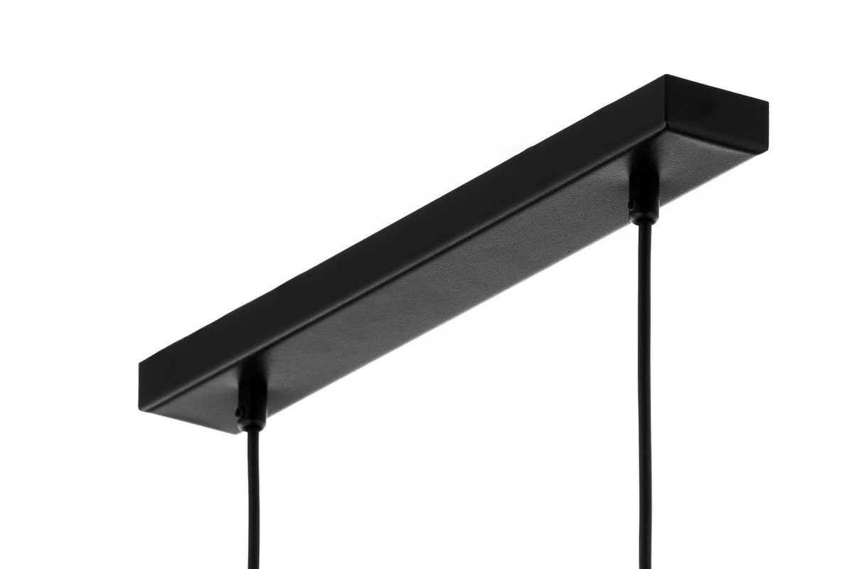 RIF WOOD 2 lampa wisząca czarny/jasny brązowy