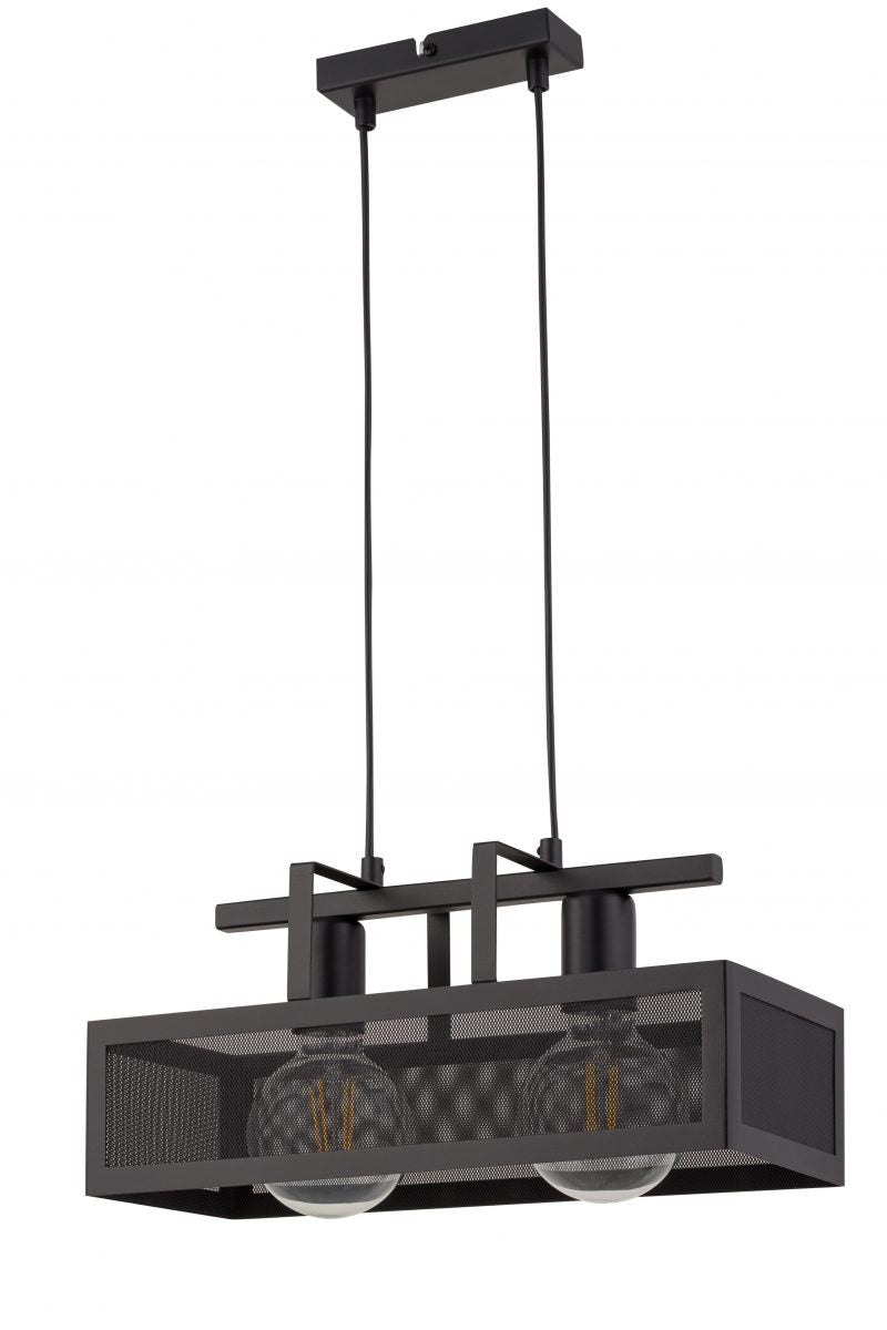 ALBERT 2 lampa wisząca czarny