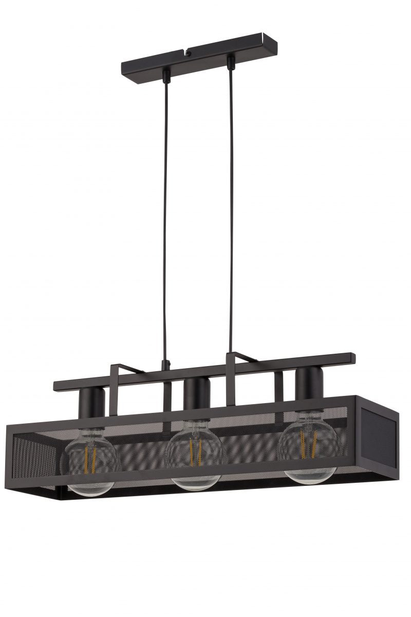ALBERT 3 lampa wisząca czarny
