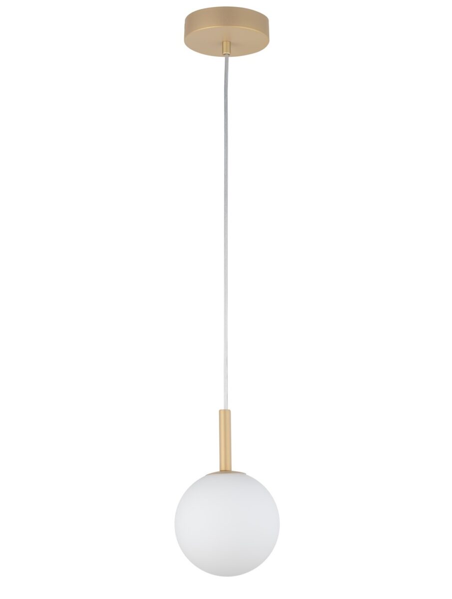 GAMA 1 zwis złoty beż lampa wisząca