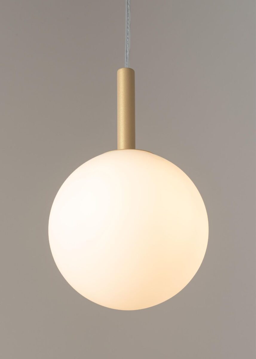 GAMA 1 zwis złoty beż lampa wisząca