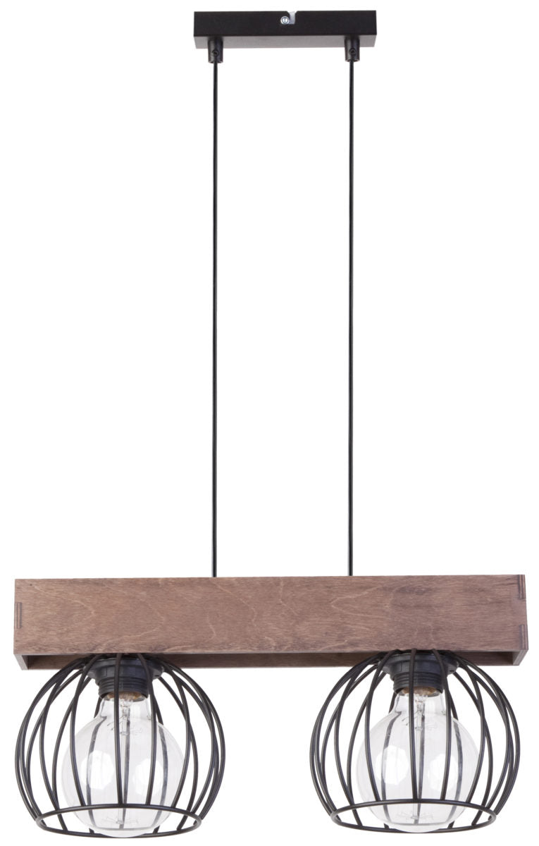 MILAN 2 lampa wisząca BRĄZOWY