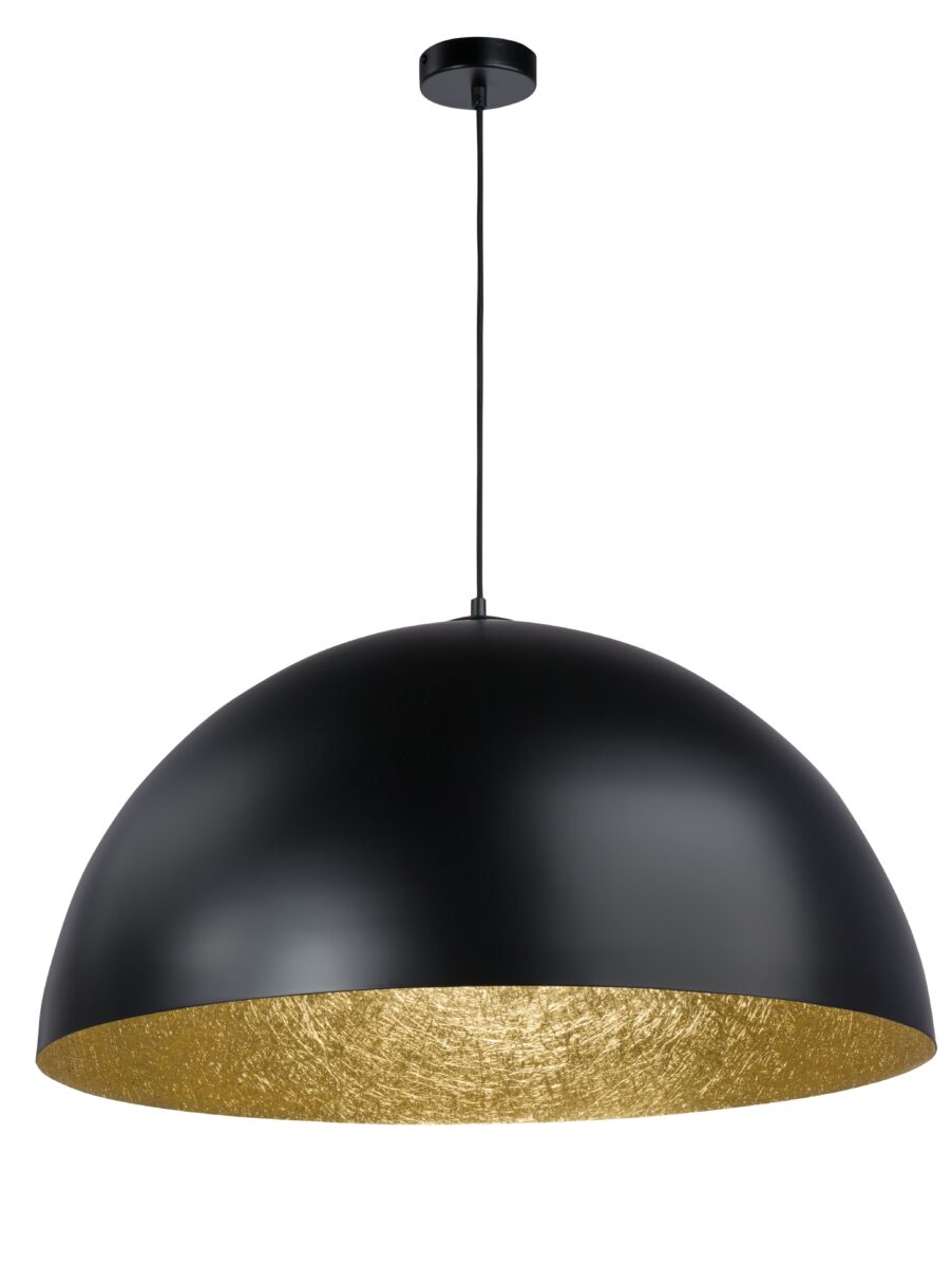 SFERA 50 czarny/złoty lampa wisząca