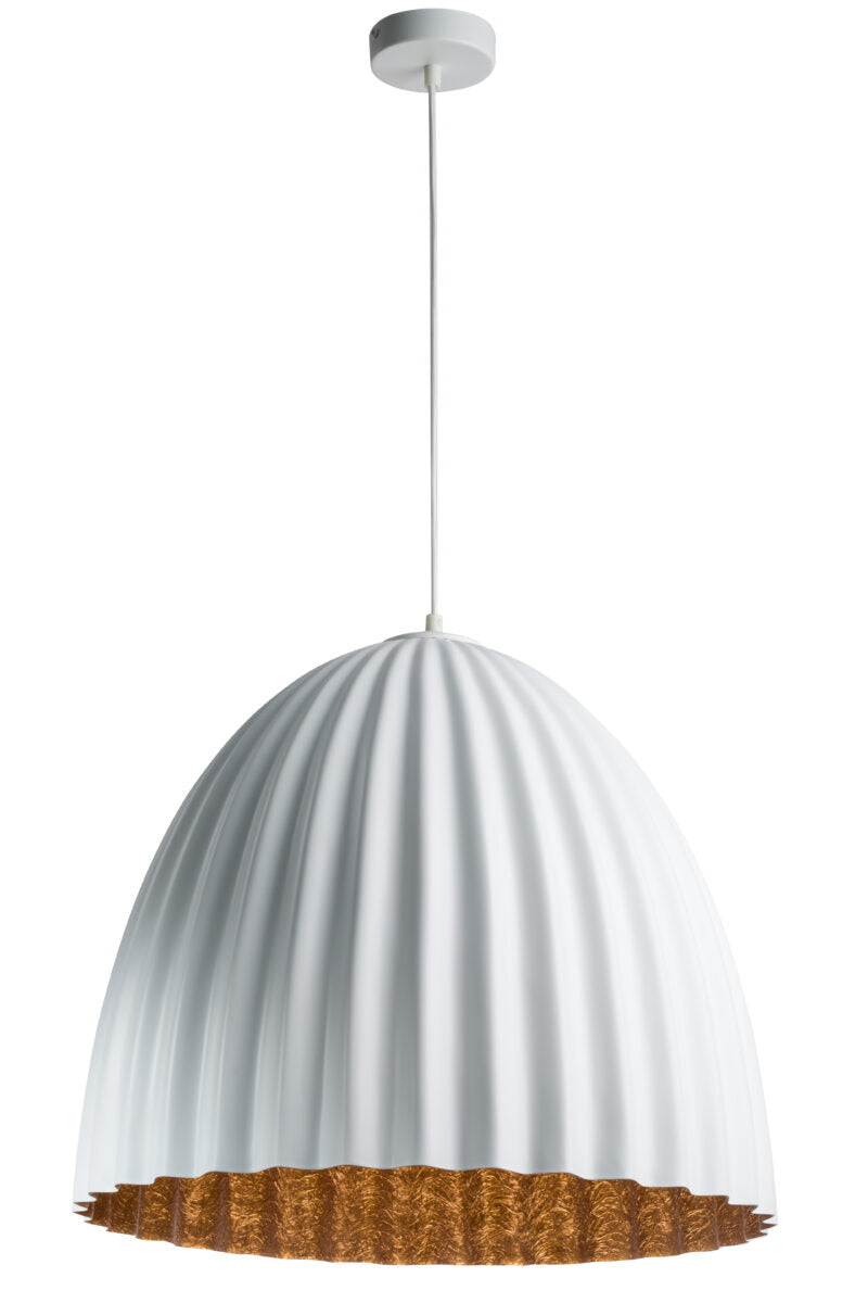 TELMA 50 M biały_miedziany lampa wisząca